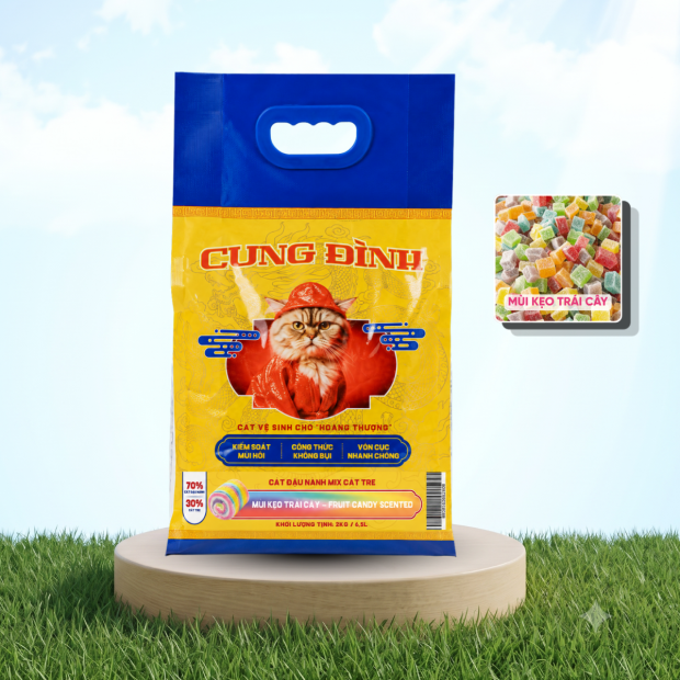Cung Đinh Xanh Đậu nành mix Tre
