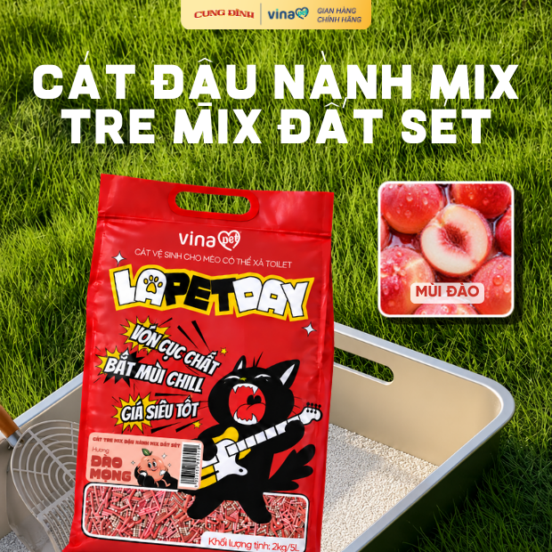 LaPetDay Tre Mix Đậu Nành Mix Đất Sét
