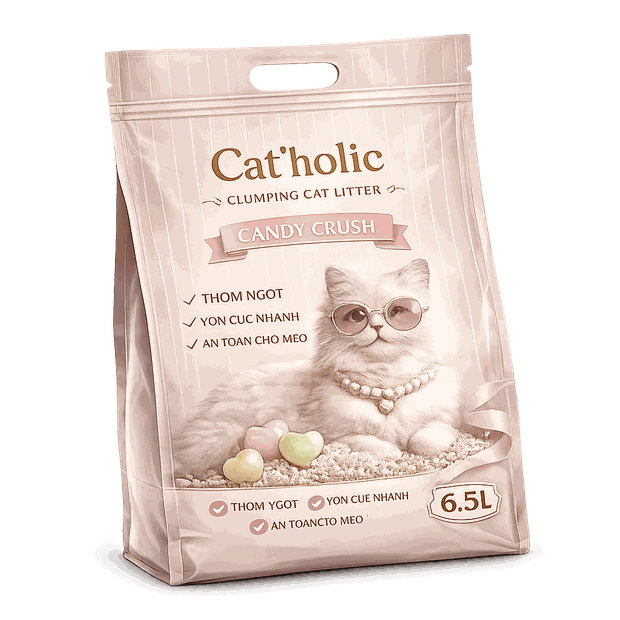 Cat'holic Đậu Nành 100% Candy Crush