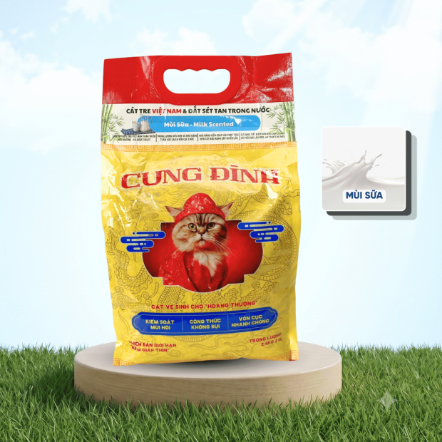 Cung Đình Cát Tre Mix Đất Sét