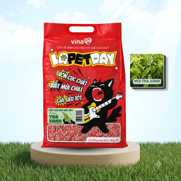 LaPetDay Cát Tre Mix Đất Sét