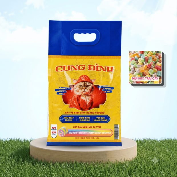 Cung Đinh Xanh Đậu nành mix Tre