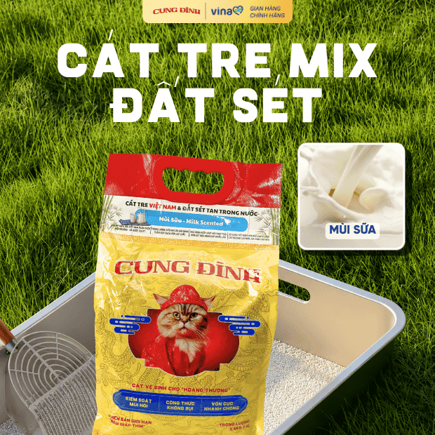 Cung Đình Cát Tre Mix Đất Sét