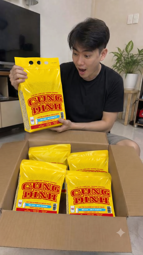 Unbox combo tiết kiệm 4 túi